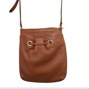 Michael Kors Medium Shoulder Crossbody Bag Cognac/Luggage tan brown adjustable